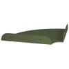 Floating Shelf with Shelf 2 pcs Olive Green 18 x 18 x 2 cm