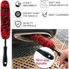 9Pcs Wheel Tire Brush Set - Cleaning Brushes For Wheels, Tires, Rims & Spokes