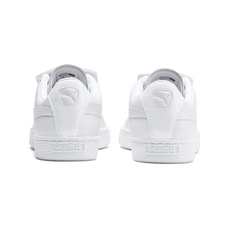 (WMNS) PUMA Basket Badge Casual Sneakers White Women's 369183-01