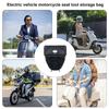 Motorcycle Rear Seat Bag, Motorcycle Storage Bag, Motorcycle Storage Bag Lid Top Bag for
