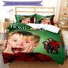 Home Alone 3pcs Bedding Set Duvet Cover Closure Includes 1 Duvet Cover & 2 Pillowcases for All Seasons Bedroom Home Dorm Decor