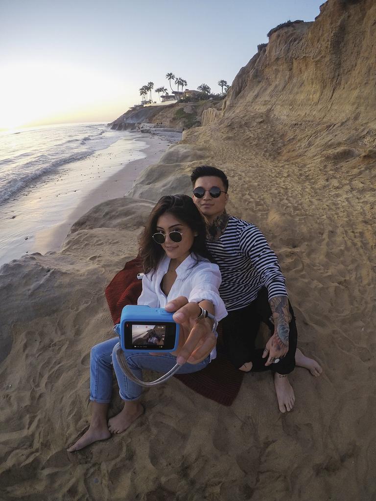 GoPro Sleeve Lanyard Blue + ACSST-003