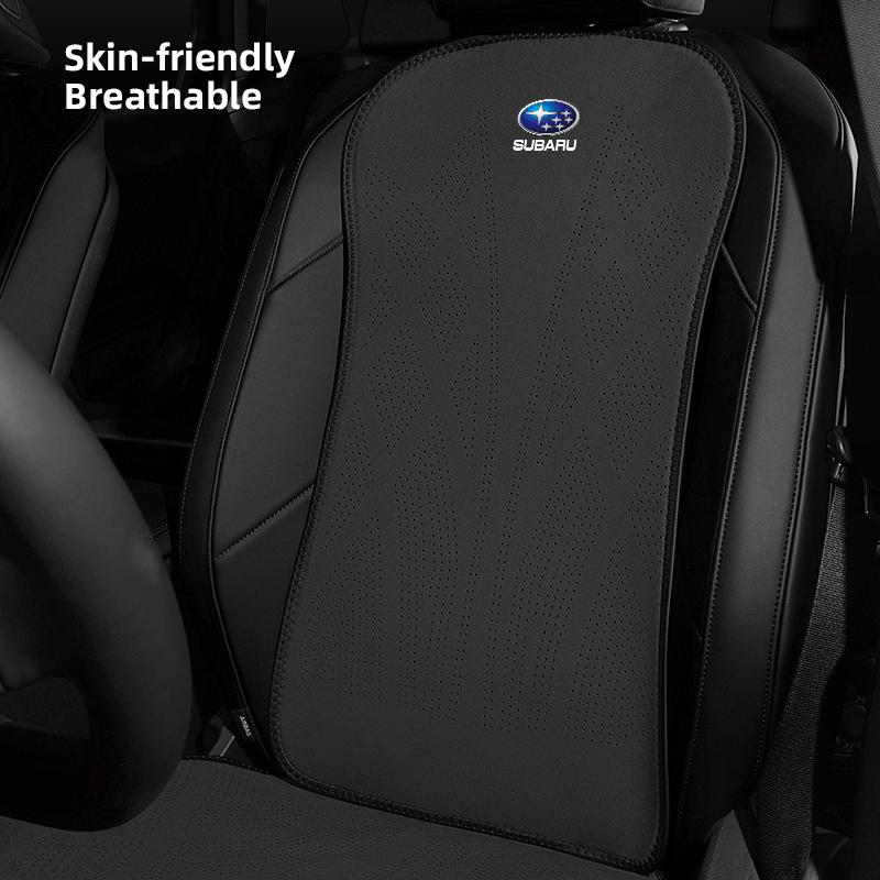 Keychain Car Seat Blcak Cushion Breathable Protector Pad Auto Interior For Subaru STI XV Forester BRZ Outback Smart Levorg WRX ggr4