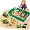 Farm Theme Sensory Basin Children'S Sand Table Early Education Game Basin Small World Kindergarten Enlightenment Toy Teaching Aids