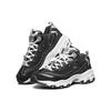 (WMNS) Кроссовки Skechers D'Lites Черно-Бело-Серые Женские 12242-BKW