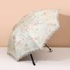 Кружевной кружевной двухслойный зонт, виниловый корейский свежий солнечный зонтик Muse, летний солнцезащитный зонтик