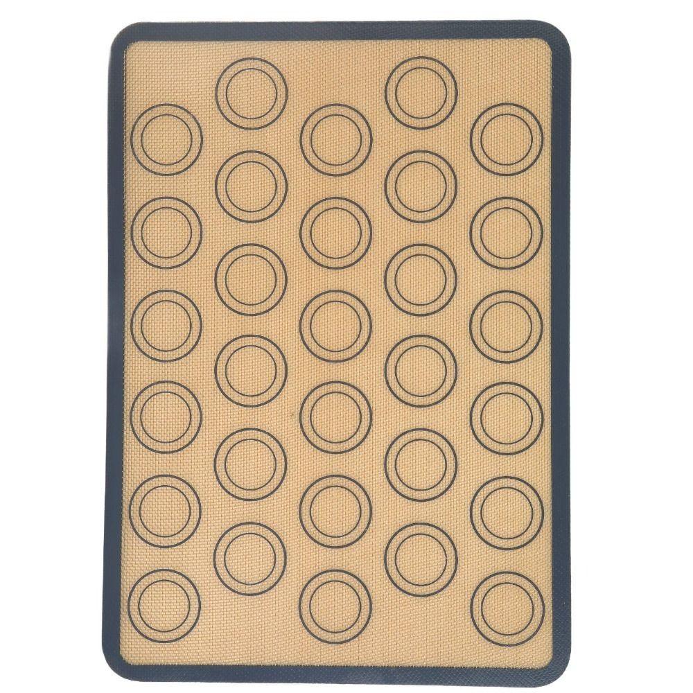 Non Stick Cookie Baking Mat Food Grade Silicone Macaron Baking Mat New Pastry Mat Cookie Macaron