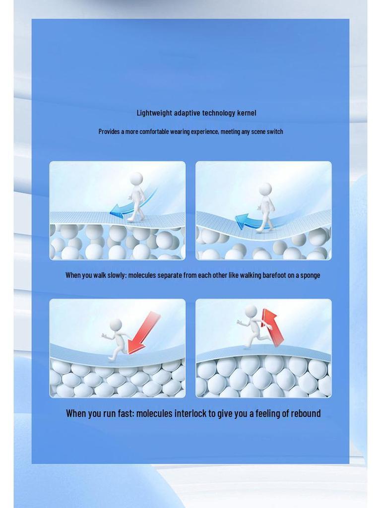 Мужские популярные осенние кроссовки для бега - Модные, Повседневные, Мягкая подошва, Спортивная обувь с амортизацией