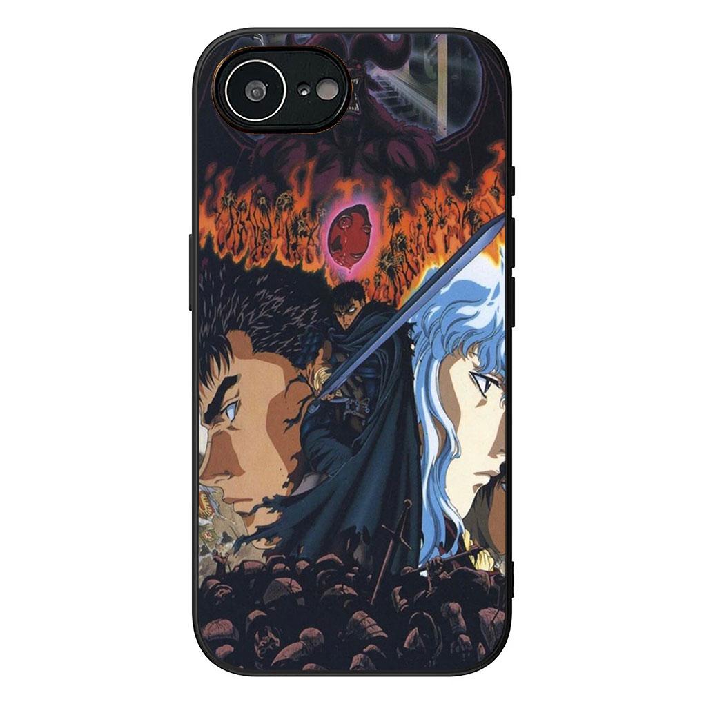 Soft Cover for Xiaomi Redmi Note 13 14 ProPlus A3 Pro Plus 13C Pro+ Note13 Note14 Coque Phone Case Berserks Guts Cartoon