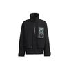 Originals Trefoil 3D Pocket Logo Half-Zip Woven Collar Jacket Men Jacket Black H58069