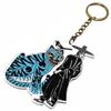 Seonbi and Blue Tiger with Magpie Acryl Keyring