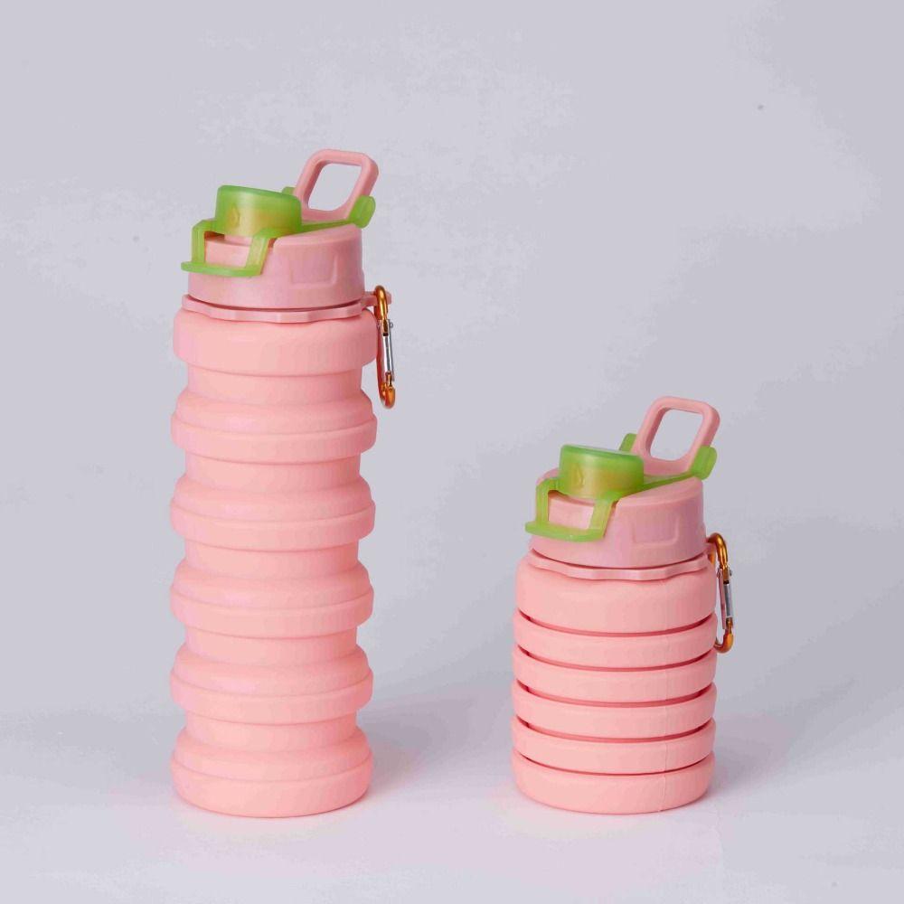Retractable Sports Water Bottle Portable Foldable Drinking Cup Collapsible Sport Bottle Gym