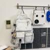 Школьная сумка Колледжный стиль Высокая ценность Универсальный Для поездок на работу Повседневный Рюкзак Новый рюкзак Многокарманный дизайн Школьная сумка для ученика средней школы