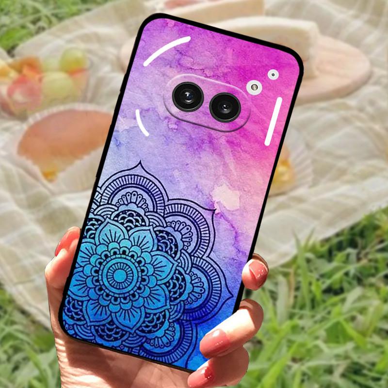 Чехол-бампер для Nothing Phone 2A, силиконовый, мягкий, модный, черный, Full Protective A142 Capa