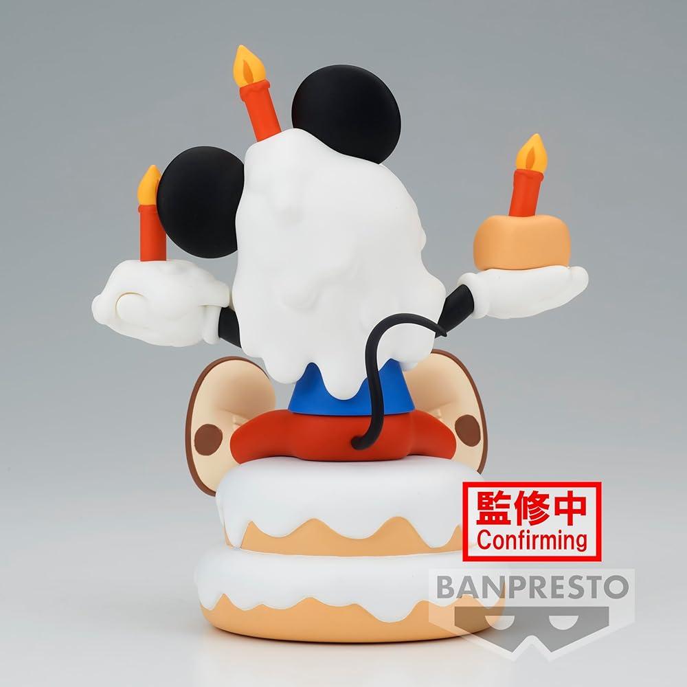 Banpresto Фигурка Микки Мауса из мягкого винила, 100-летний юбилей, BP88609P