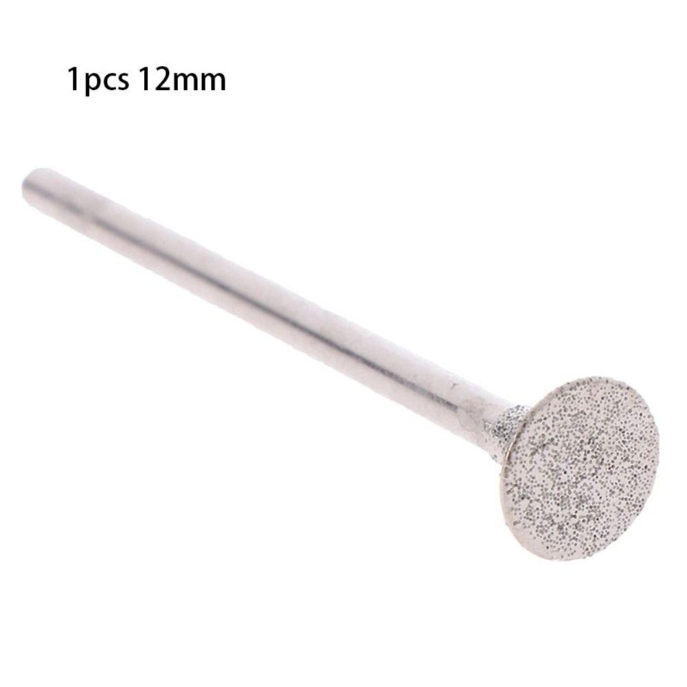 Алмазная шлифовальная головка с хвостовиком 3 мм, Т-образные алмазные отрезные диски, Вращающийся инструмент Dremel, тонкий диск, крючок