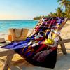 Digital Circus Customized Name Beach Towel Quick-Dry Soft Microfiber Suitable for Sports Travel Swimming Yoga Bathroom Beach And Pool