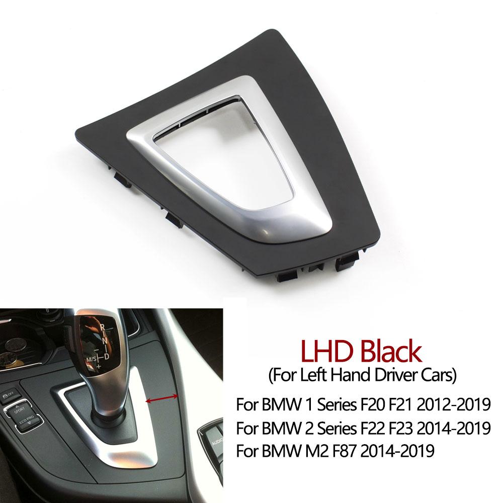 Накладка на селектор переключения передач центральной консоли автомобиля с левым рулем, рамка переключателя трансмиссии для BMW F20 F21 F22 F23 F87 51169207315