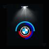 2pcs car LED door projector welcome lamp is suitable for BMW 1  3  8 series F40 G20 G21 X7 G07 Z4 G29 lighting
