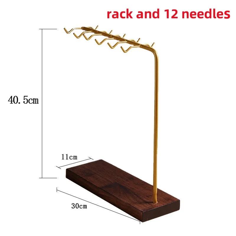 Шампуры для барбекю в западном стиле Итальянские шампуры и тарелки Подставка для шампуров из нержавеющей стали Креативные ресторанные шампуры
