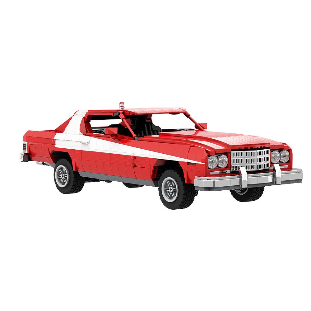 Конструктор MOC Звезда и Хатч Здания Ord Gran Torino 1975 Звезда и Хатч Кирпичи Модель Образовательные Игрушки Подарок