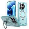 Для Xiaomi 17 Чехол Xiaomi 15T Pro Чехол xiao mi 15T Чехол для телефона Новый Бронированный Магнитный Чехол Беспроводная Зарядка подставка Ударопрочный Чехол
