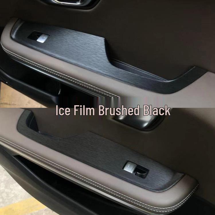 21 BYD E9 Business Edition Interior Carbon Fiber Center Console & Gear Shift Decoration Stickers