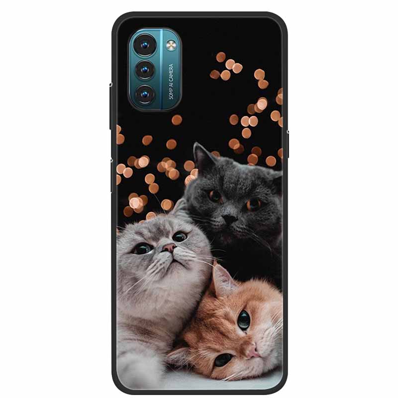 Чехол для Nokia G21 Nokia G11 Ударопрочный Мягкий силикон ТПУ Чехол для телефона Для Nokia G21 G 11 Задние чехлы Для Nokia G 21 Бампер