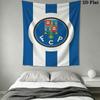 FC Porto Wall Hanging Printed Fabric Blanket Decorative Tapestries for Bedroom Living Room Home Decor