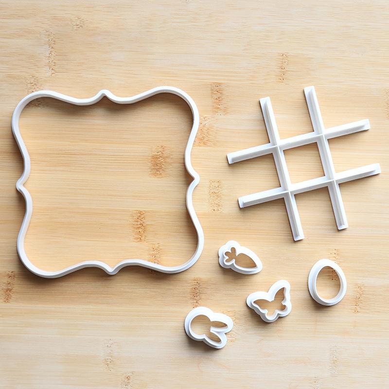 Day Valentine'S Tic Tac Toe Mold Casting Mold Heartt Lip For Diy Crafts Cookie Cutter Kids Adult Table Game Family Board Games