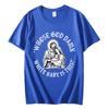 Whose God Damn White Baby Is This Funny Jesus Meme Tshirt Vintage Fashion Short Sleeve T Shirt Unisex Women Casual Cotton Tshirts