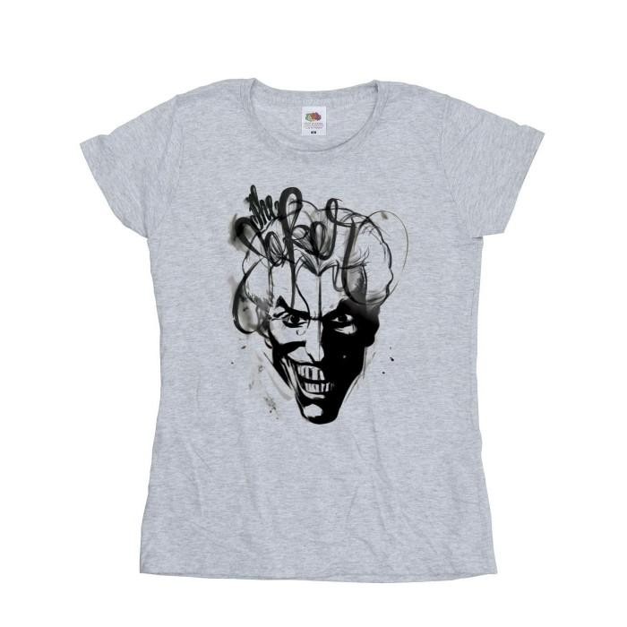Batman Womens/Ladies The Joker Sketch T-Shirt