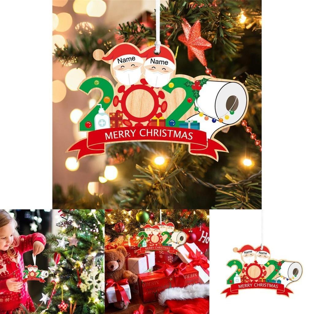 Charming Christmas Tree Hanging Ornament For Family Of 2-5 People In Quarantine