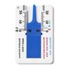 Gerinkoken Tire Depth Gauge, Tire Depth Gauge, Tire Groove Depth Measuring Tool 0-20mm Tire