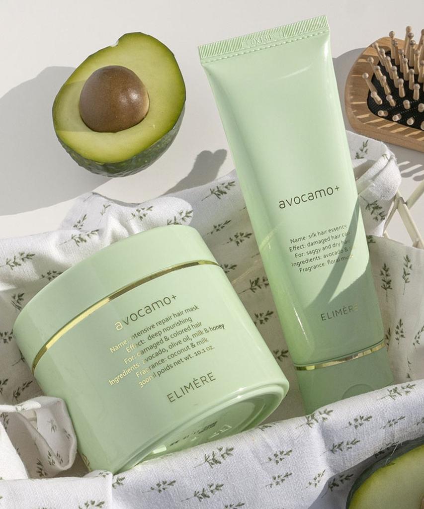 Avocado Hair Pack & Hair Essence Set for Severely Damaged Hair