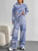 Smudging European And American Autumn And Winter Casual Long-Sleeved Suit Women'S Hooded Sweater Trousers Two-Piece Set