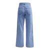 Women's High Waist Washed Women's Jeans Fashionable Versatile Straight Leg Pants
