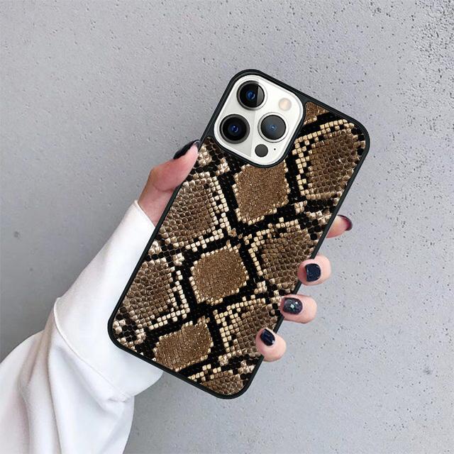 Sexy Snake Lizard Skin Coque Shell For iPhone 17 Air 15 16 14 13 12 Pro Max 11 Pro Max Plus Phone Case Cover