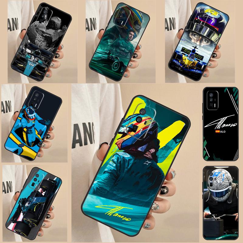 Чехол F1 Racing Фернандо Алонсо для Xiaomi 13 Ultra 12T 11T Pro 12 Lite 12X POCO F5 X3 X5 M6 Pro M5 X4 F4 GT F3