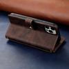 iPhone16 Retro Leather Case for Apple 12 & 14Pro: Flip Phone Protection with Multi-Function Card Slots