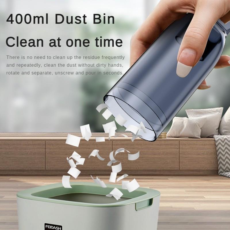 Мощный автомобильный пылесос мощностью 120 Вт, портативный беспроводной ручной пылесос, небольшой бытовой настольный пылесос