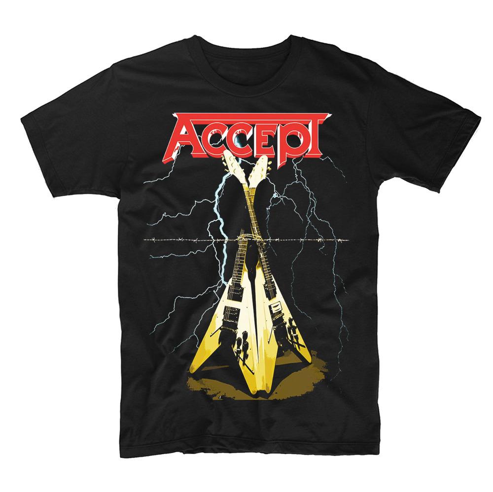 Accept T-Shirt Tee Rock Metal MEN'S WOMEN'S