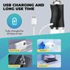 Портативный ирригатор для полости рта, 3-режимный очиститель зубов, USB-перезаряжаемая струйная зубная нить, зубочистка с 4 струйными наконечниками 220 мл