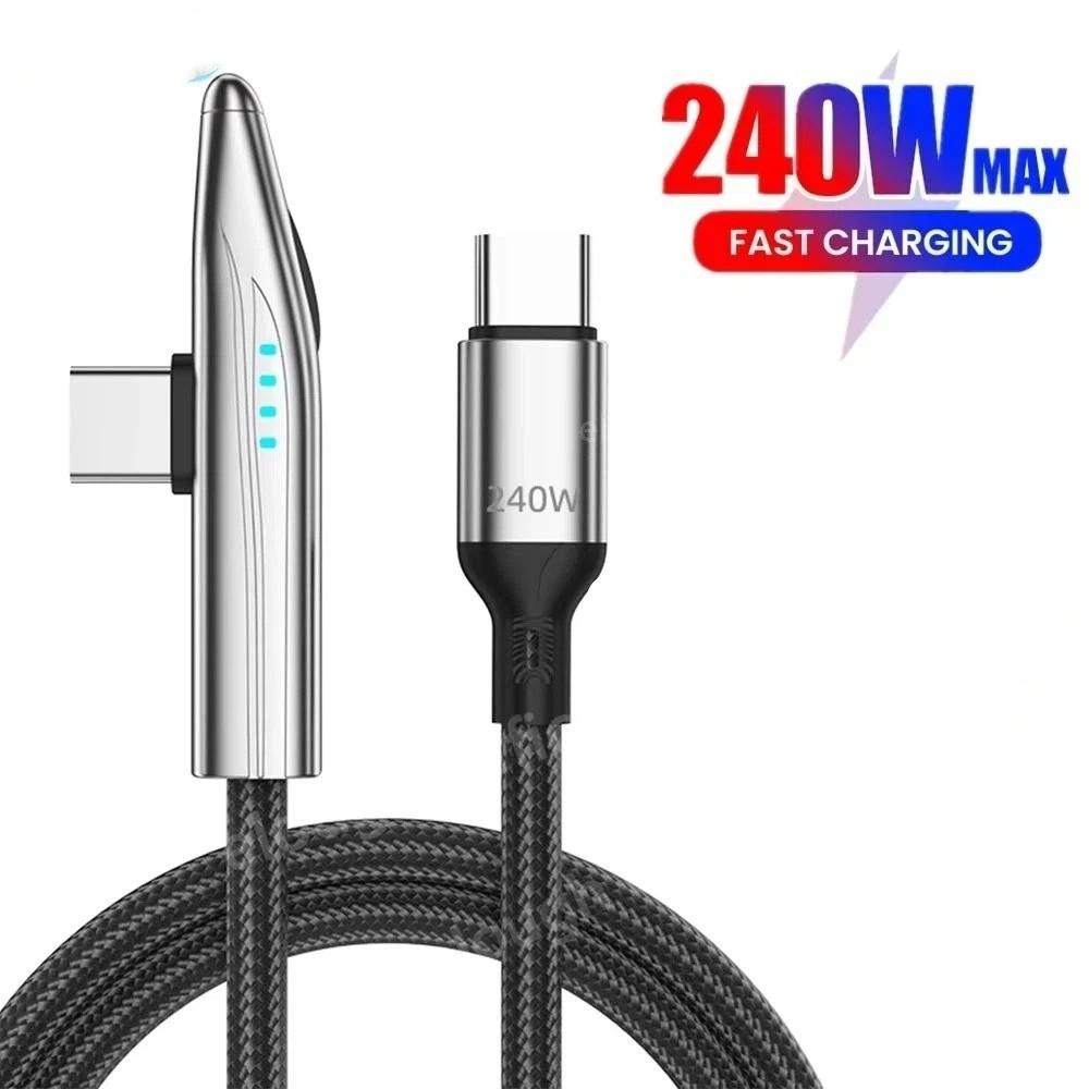 Double Headed USB Type C to C Cable Lightweight Type C Data Cable Mobile Phone Accessories
