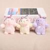 Plush Rabbit Keychain With Ribbon For Girls And Women Gift Accessory