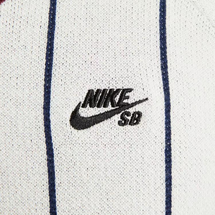 Nike Полосатая футболка-поло свободного кроя с коротким рукавом Мужские топы HQ9019-133