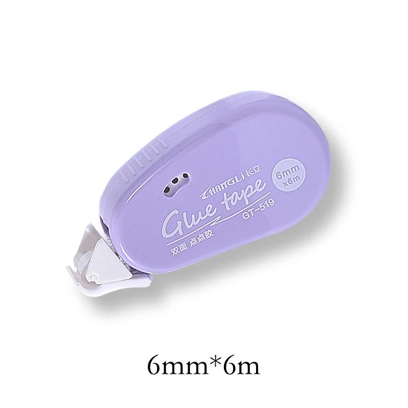 6m*6mm Double Sided Adhesive Dots Glue Tape DIY Scrapbooking Journaling Photo Album School Student Supplies Creative Stationery