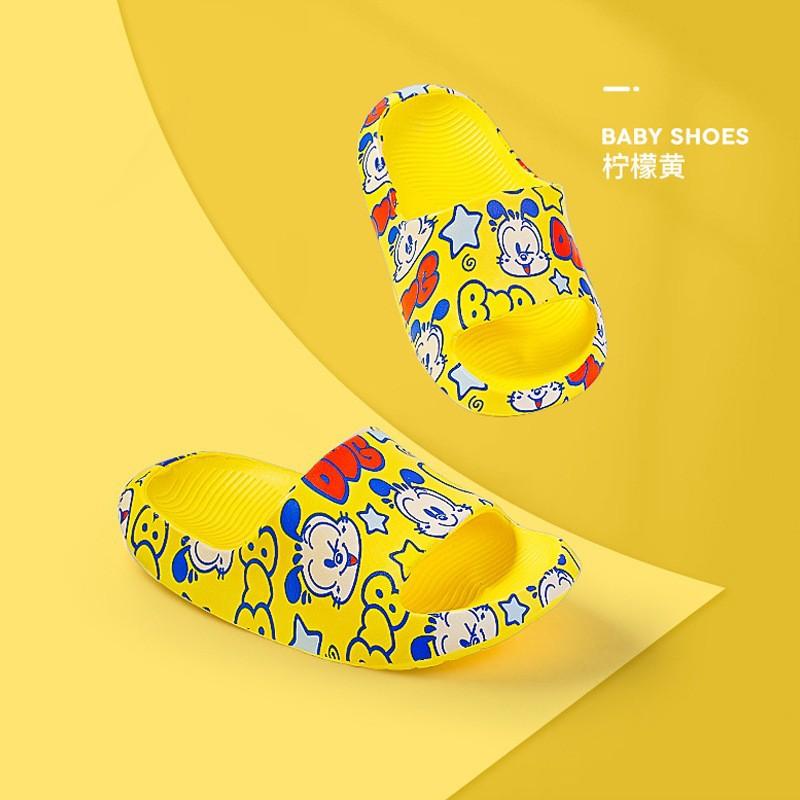 Новые детские тапочки с мягкой подошвой, летние детские домашние тапочки с героями мультфильмов