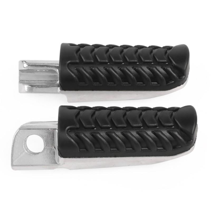 Aluminum Front Footpegs With Rubber Pads Kawasaki Z900 Z650 Ninja H2 SX Versys-X 300 Replacement
