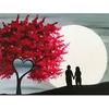 DIY Алмазная картина Пара под Древом любви Алмазная вышивка Мозаика Вышивка крестом Горный хрусталь